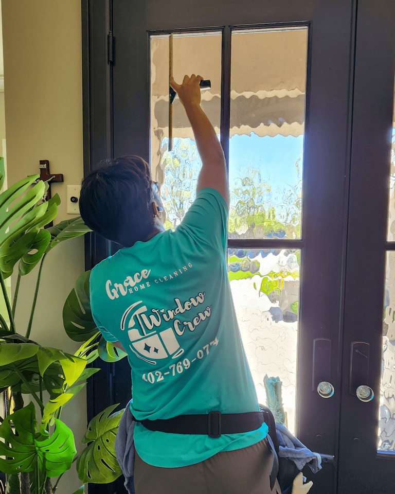 residential window cleaning - provided to omaha metro area